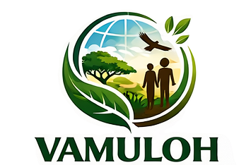 Vamuloh Consulting Inc - Light bulb and plant logo